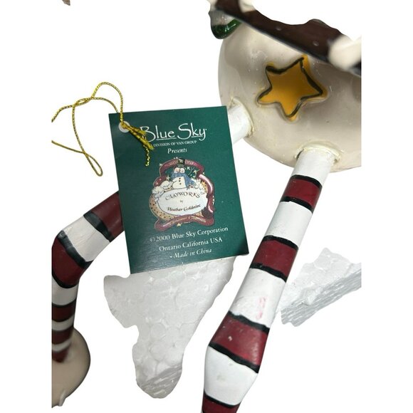01' BLUE SKY CLAYWORKS Goldminc MR Snowman Christmas - SUPER RARE - Original Box - Picture 5 of 14